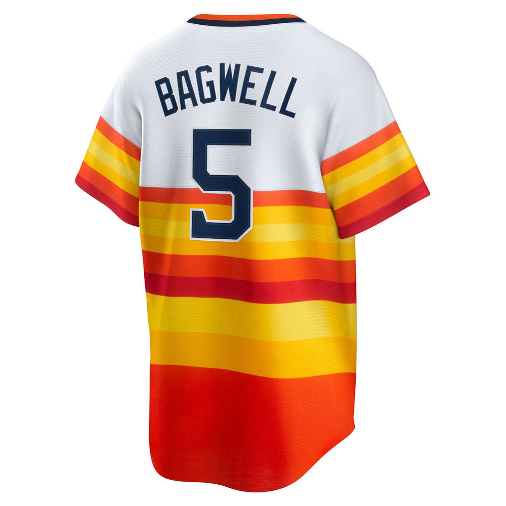 Men's Houston Astros Jeff Bagwell Home Cooperstown Collection Player Jersey - White