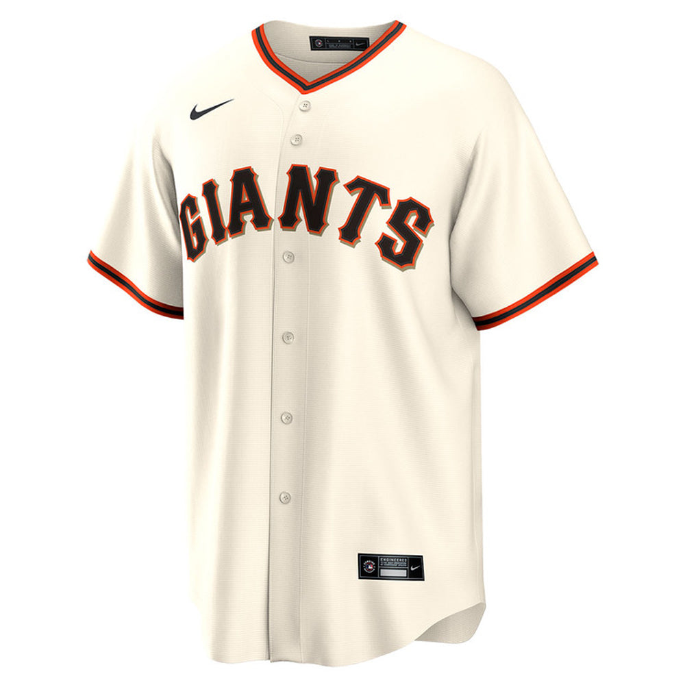 Men's San Francisco Giants Joey Bart Cool Base Replica Jersey - Cream