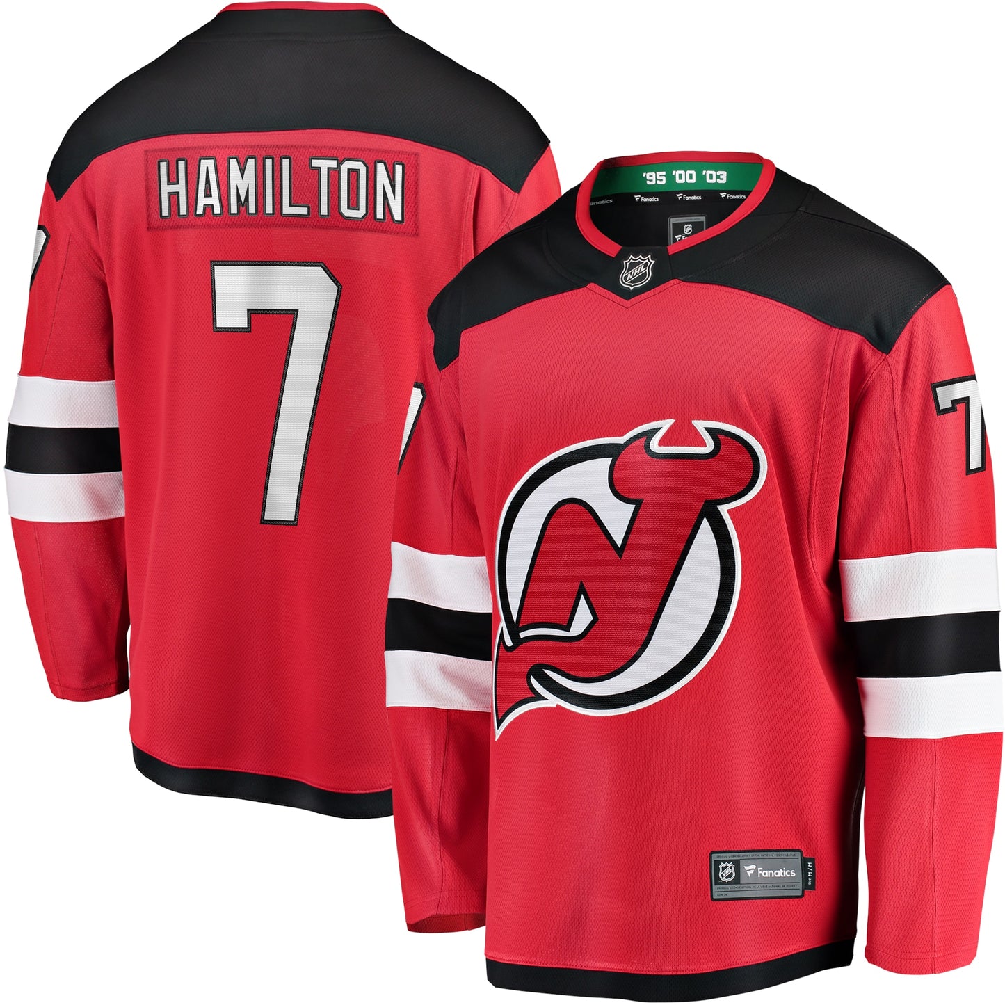 Dougie Hamilton New Jersey Devils Fanatics Branded Home Premier Breakaway Player Jersey - Red